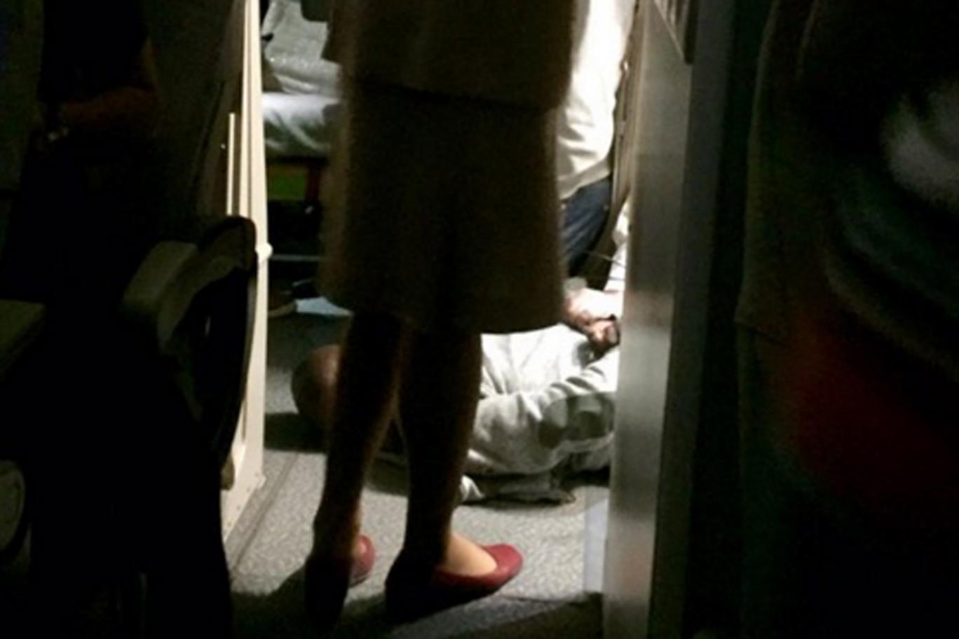 1-Passenger-restrained-by-cabin-crew-and-police-after-mid-air-attack-on-flight-from-Dubai-to-London