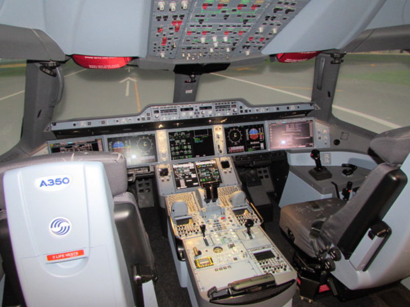 Picture of the simulator - From Airbus.
