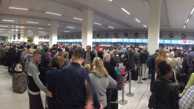 Alert Important Delays At Manchester Airport Due To Technical