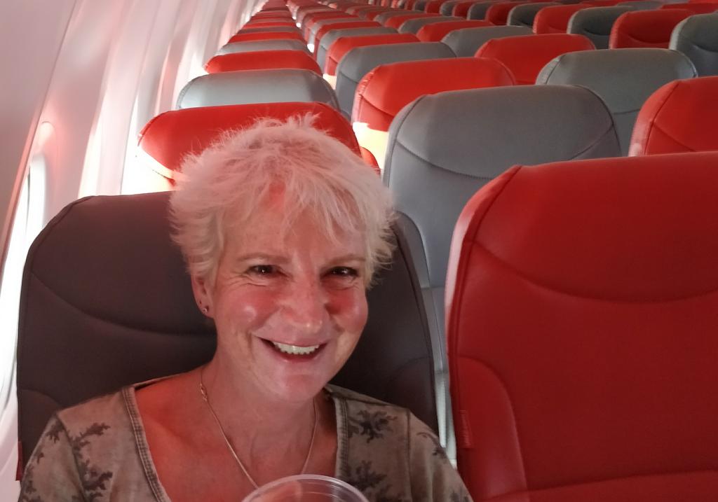 This woman was the only passenger of Jet2 189-passenger plane to Crete