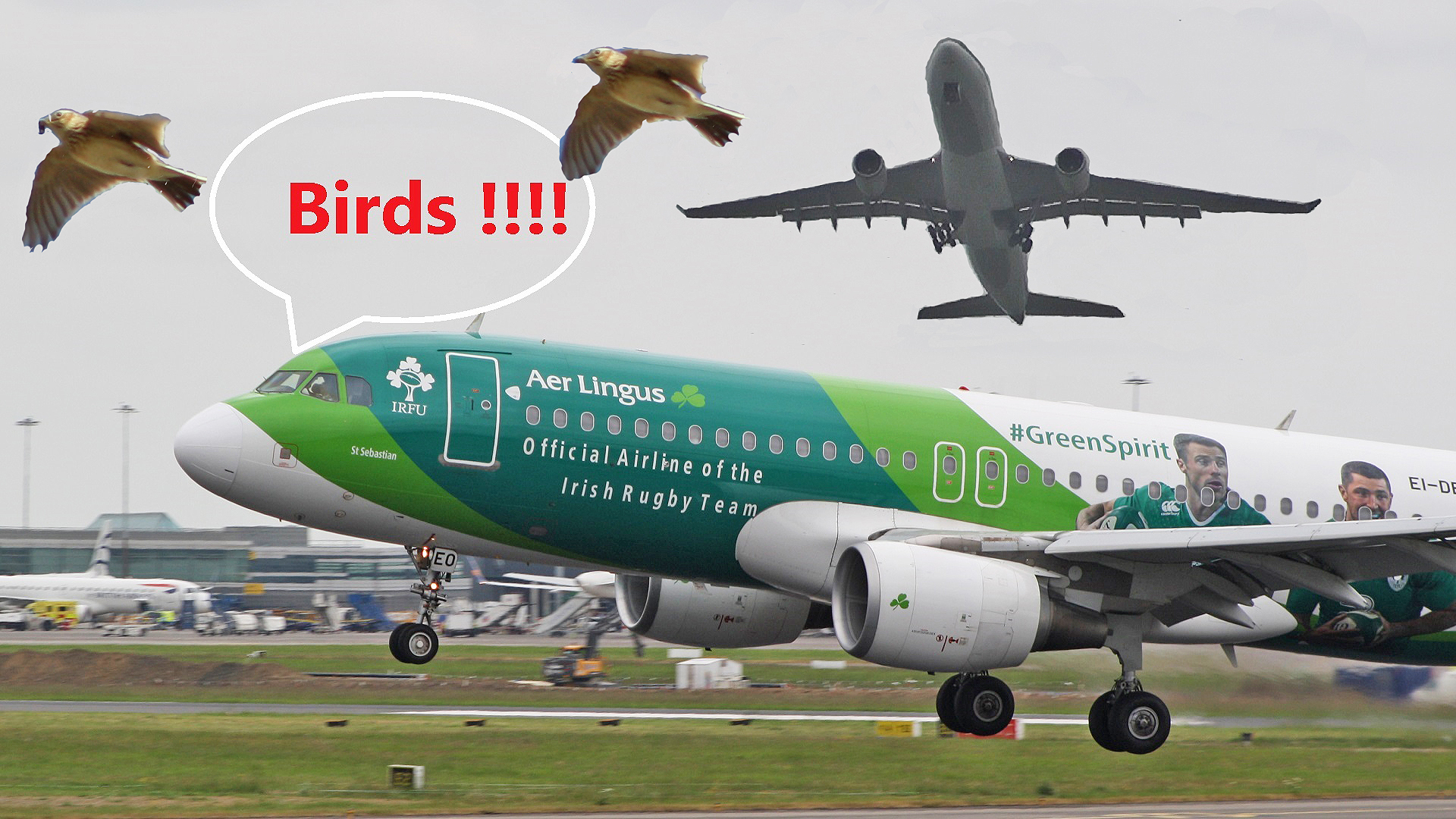 Video Late Go Around Aer Lingus A320 Ei Daa From Seattle To Dublin Airport Airlive