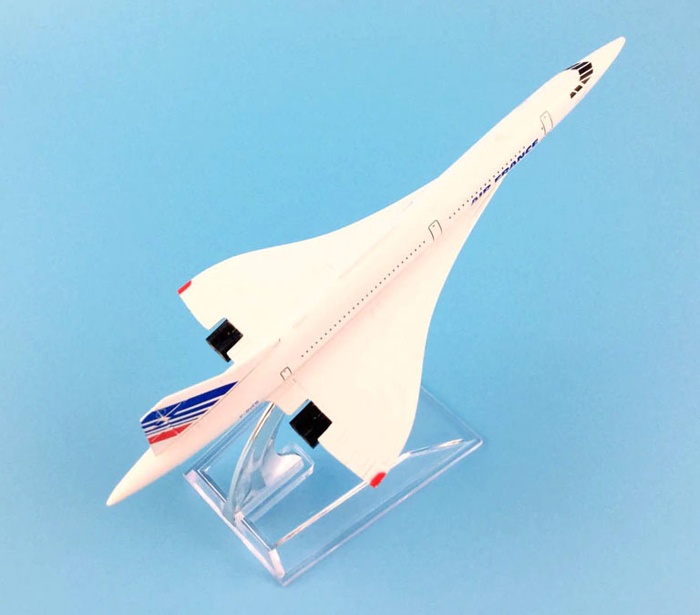 concorde metal model