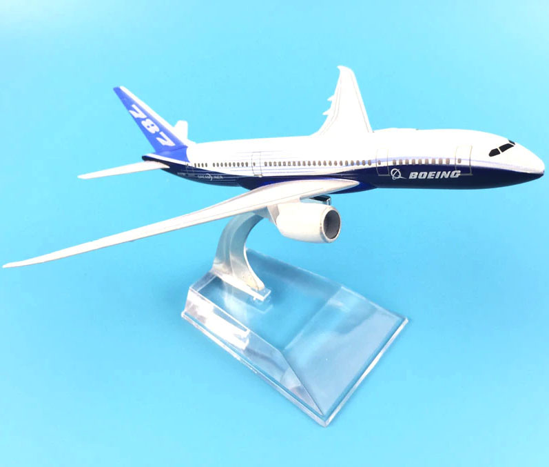 Details about   20CM Solid DREAM LINER BOEING 787 Passenger Airplane Plane Metal Diecast Model 
