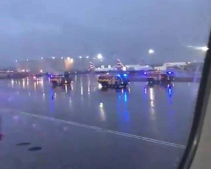 BREAKING British Airways #BA2596 returned to London Heathrow after reports  of 'burning and crew falling ill' - AIRLIVE