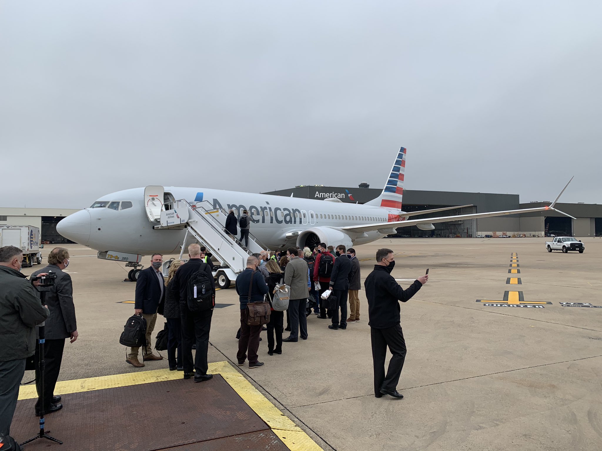 Boeing's updated 737 MAX completes first flight with journalists