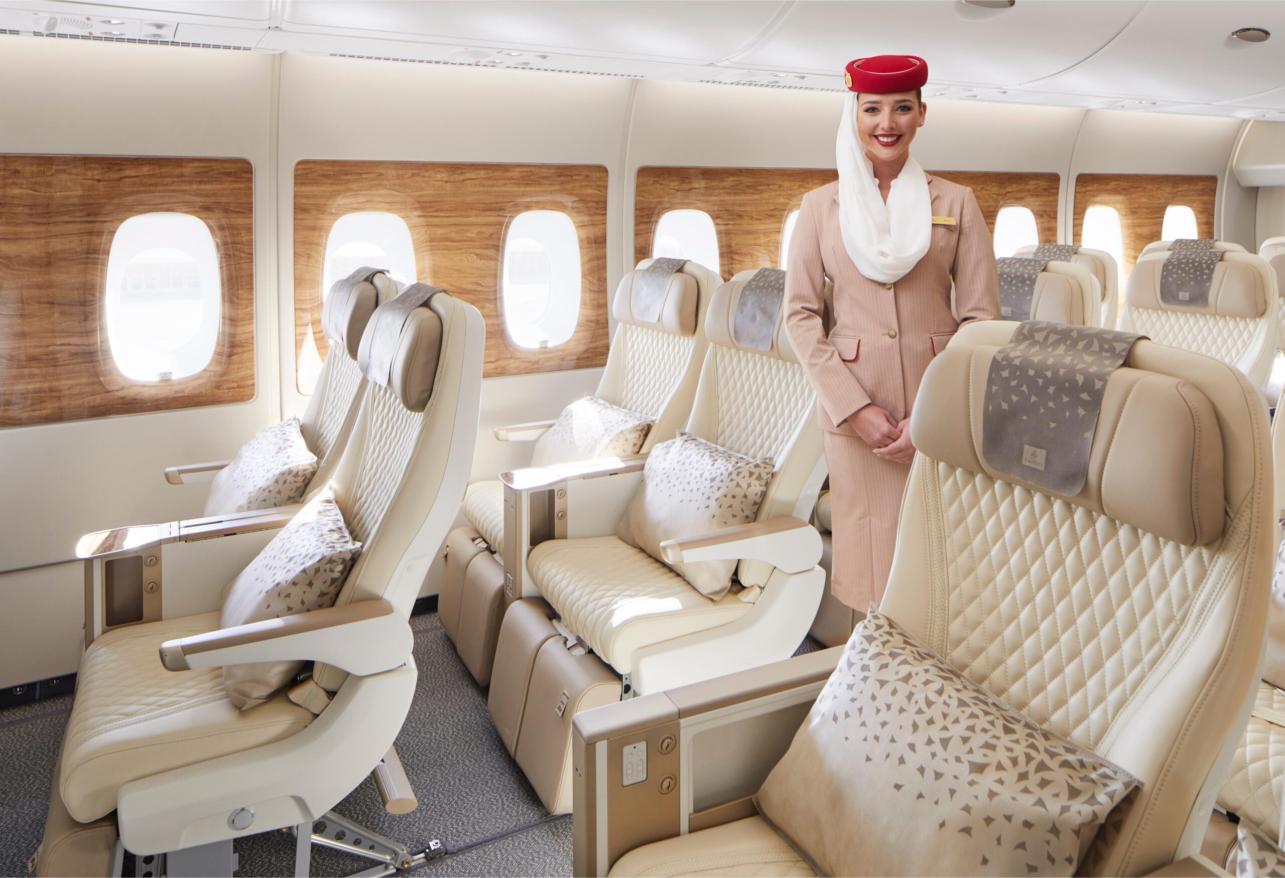Discover the new Emirates premium economy seats in its recent Airbus
