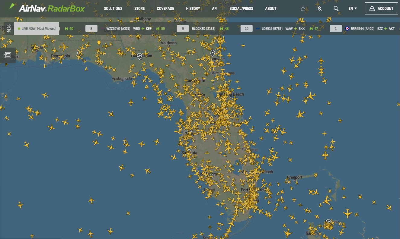 BREAKING National ground stop for all aircraft destined to any airport in Florida - AIRLIVE